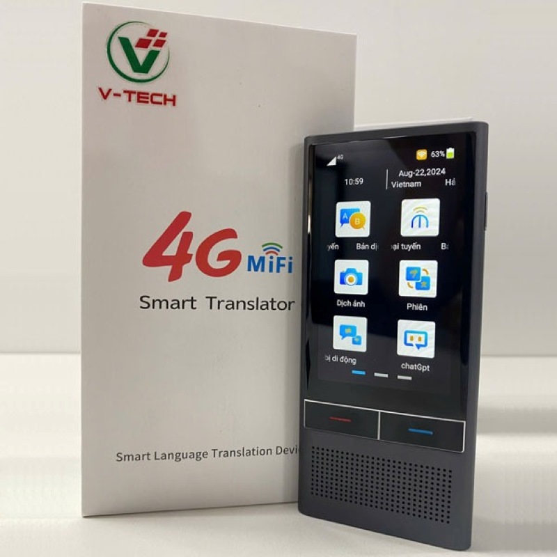 Setup máy dịch VTech