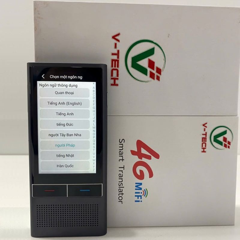 Setup máy dịch VTech